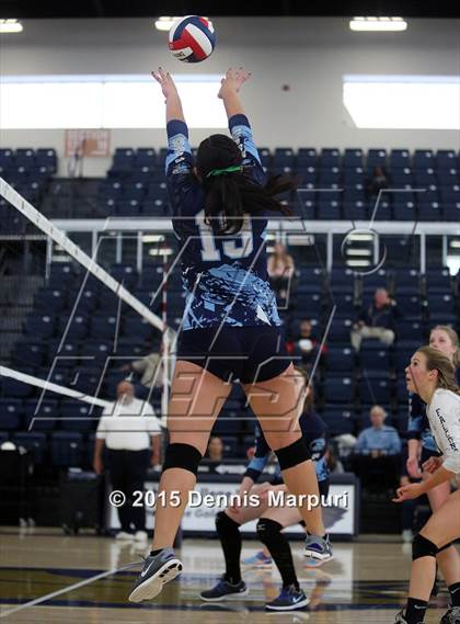 Thumbnail 2 in Immanuel vs. Frazier Mountain (CIF Central D5 Final) photogallery.