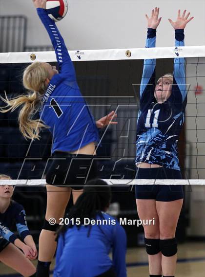 Thumbnail 3 in Immanuel vs. Frazier Mountain (CIF Central D5 Final) photogallery.