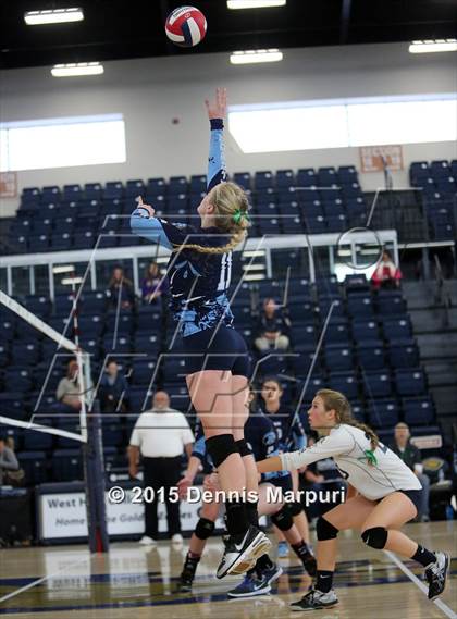 Thumbnail 3 in Immanuel vs. Frazier Mountain (CIF Central D5 Final) photogallery.