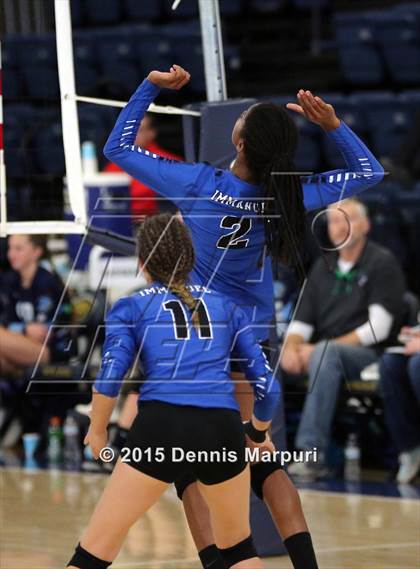 Thumbnail 1 in Immanuel vs. Frazier Mountain (CIF Central D5 Final) photogallery.