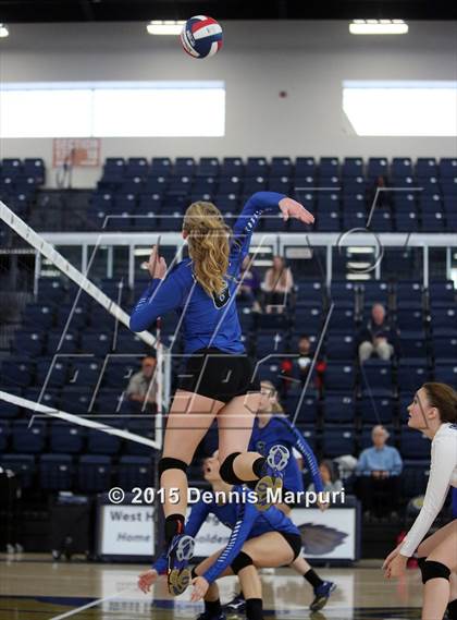 Thumbnail 2 in Immanuel vs. Frazier Mountain (CIF Central D5 Final) photogallery.