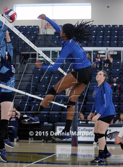 Thumbnail 1 in Immanuel vs. Frazier Mountain (CIF Central D5 Final) photogallery.