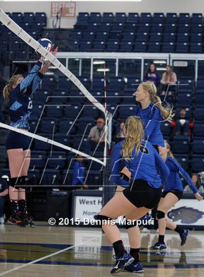 Thumbnail 1 in Immanuel vs. Frazier Mountain (CIF Central D5 Final) photogallery.
