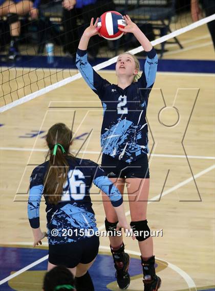 Thumbnail 2 in Immanuel vs. Frazier Mountain (CIF Central D5 Final) photogallery.