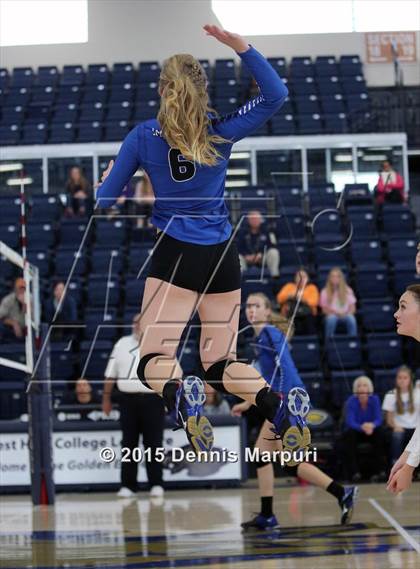 Thumbnail 1 in Immanuel vs. Frazier Mountain (CIF Central D5 Final) photogallery.
