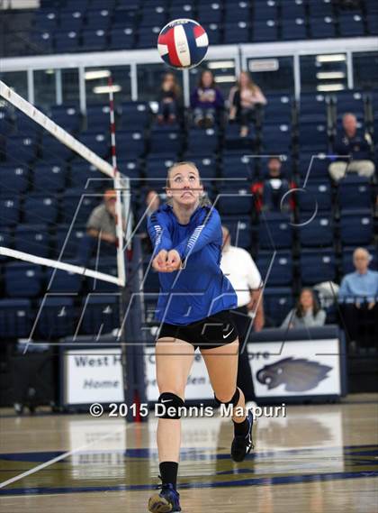 Thumbnail 1 in Immanuel vs. Frazier Mountain (CIF Central D5 Final) photogallery.
