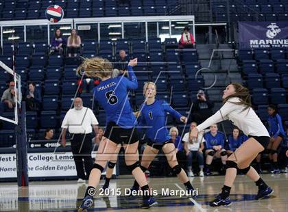 Thumbnail 1 in Immanuel vs. Frazier Mountain (CIF Central D5 Final) photogallery.