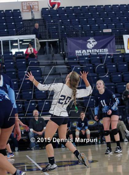 Thumbnail 3 in Immanuel vs. Frazier Mountain (CIF Central D5 Final) photogallery.