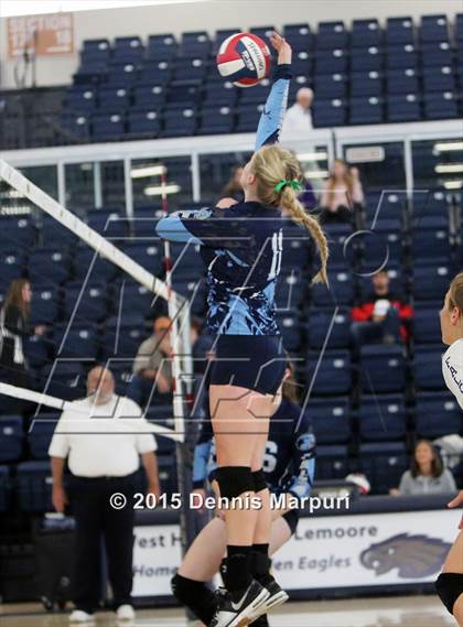 Thumbnail 1 in Immanuel vs. Frazier Mountain (CIF Central D5 Final) photogallery.