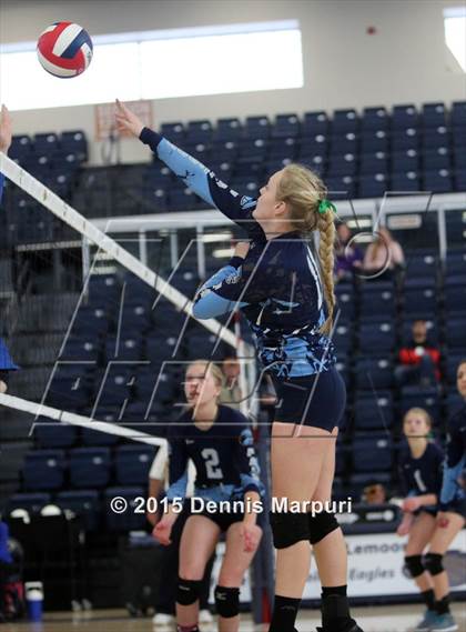 Thumbnail 1 in Immanuel vs. Frazier Mountain (CIF Central D5 Final) photogallery.