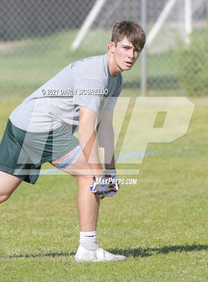 Thumbnail 3 in Campo Verde vs  Bourgade Catholic (Cactus Duel Out West 7-on-7 Tournament) photogallery.