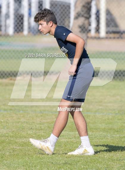 Thumbnail 2 in Campo Verde vs  Bourgade Catholic (Cactus Duel Out West 7-on-7 Tournament) photogallery.