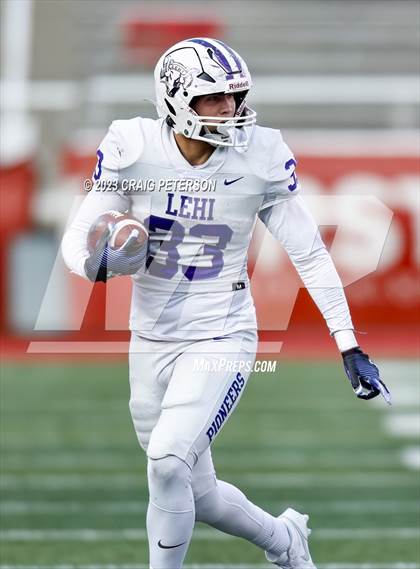 Thumbnail 1 in Corner Canyon vs Lehi (UHSAA 6A Semifinal) photogallery.