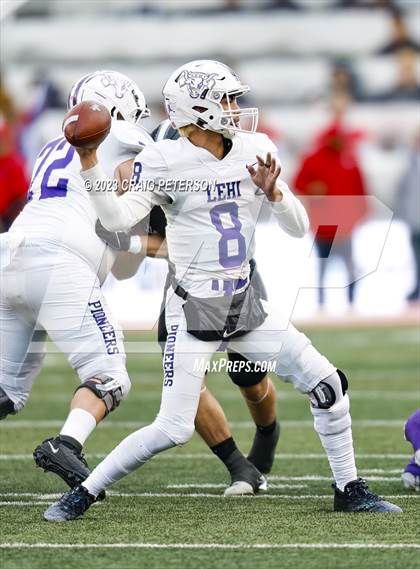 Thumbnail 3 in Corner Canyon vs Lehi (UHSAA 6A Semifinal) photogallery.