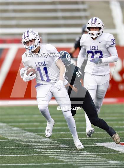 Thumbnail 3 in Corner Canyon vs Lehi (UHSAA 6A Semifinal) photogallery.