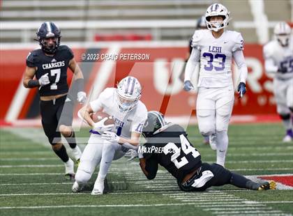 Thumbnail 1 in Corner Canyon vs Lehi (UHSAA 6A Semifinal) photogallery.