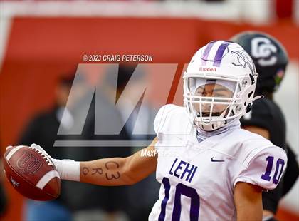 Thumbnail 1 in Corner Canyon vs Lehi (UHSAA 6A Semifinal) photogallery.
