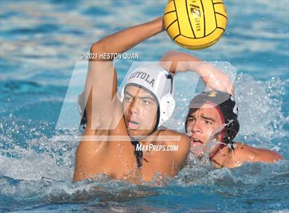 Thumbnail 3 in Bishop's vs. Loyola (South Coast Tournament) photogallery.