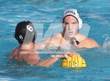 Thumbnail 2 in Bishop's vs. Loyola (South Coast Tournament) photogallery.