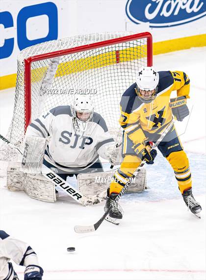 Thumbnail 3 in Xaverian Brothers vs St. John's Prep (MIAA Division 1 State Final) photogallery.