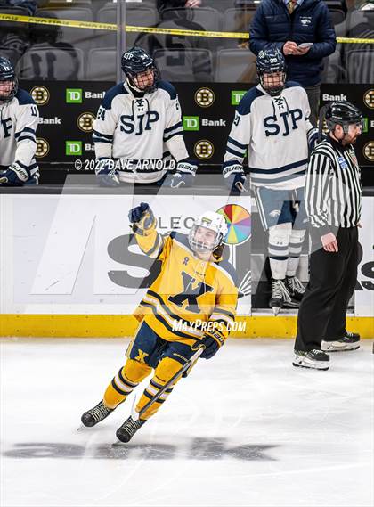 Thumbnail 1 in Xaverian Brothers vs St. John's Prep (MIAA Division 1 State Final) photogallery.