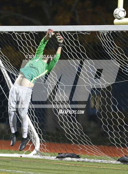 Thumbnail 2 in East Lyme vs Woodstock Academy (ECC Final) photogallery.