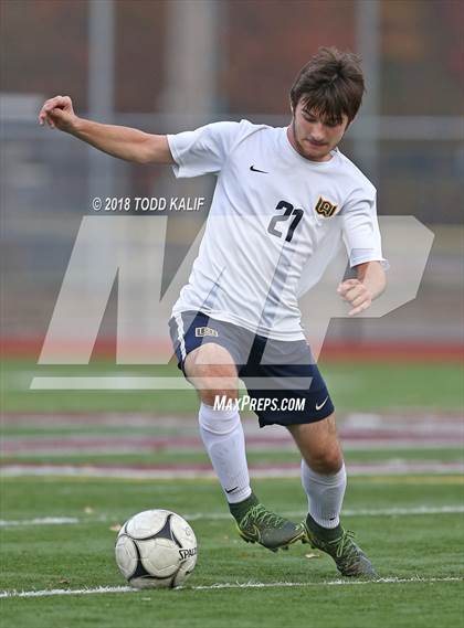 Thumbnail 3 in East Lyme vs Woodstock Academy (ECC Final) photogallery.