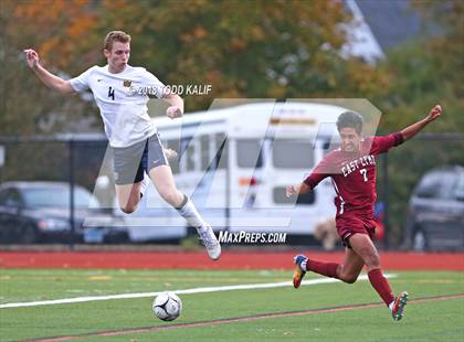 Thumbnail 3 in East Lyme vs Woodstock Academy (ECC Final) photogallery.