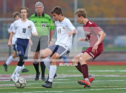 Thumbnail 3 in East Lyme vs Woodstock Academy (ECC Final) photogallery.