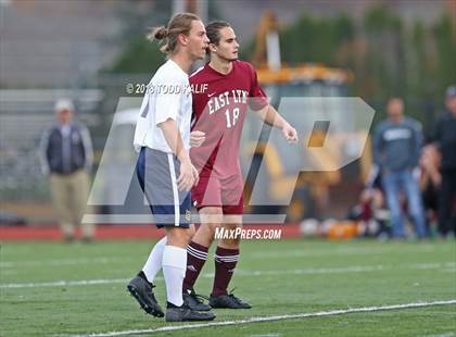 Thumbnail 2 in East Lyme vs Woodstock Academy (ECC Final) photogallery.