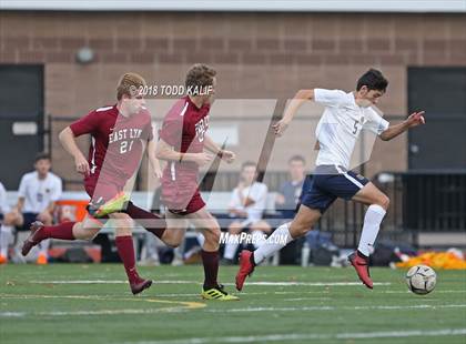 Thumbnail 1 in East Lyme vs Woodstock Academy (ECC Final) photogallery.