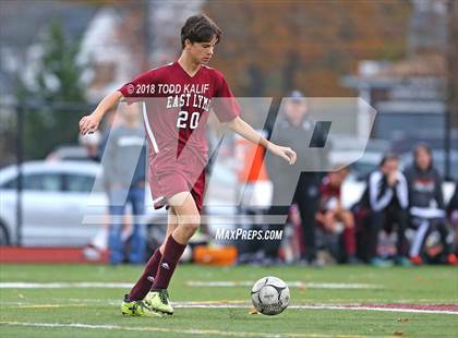 Thumbnail 2 in East Lyme vs Woodstock Academy (ECC Final) photogallery.