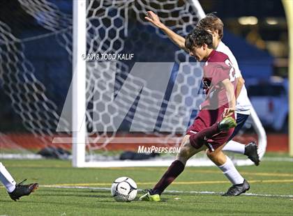 Thumbnail 2 in East Lyme vs Woodstock Academy (ECC Final) photogallery.