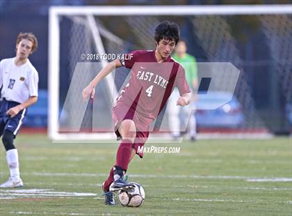 Thumbnail 2 in East Lyme vs Woodstock Academy (ECC Final) photogallery.