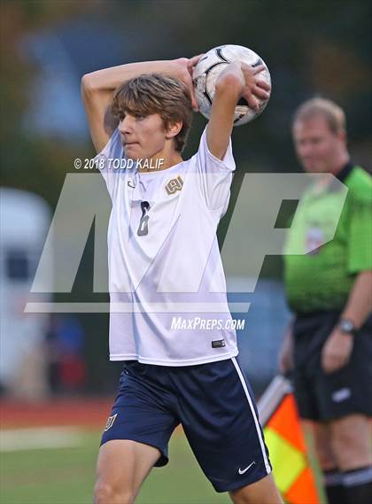 Thumbnail 2 in East Lyme vs Woodstock Academy (ECC Final) photogallery.