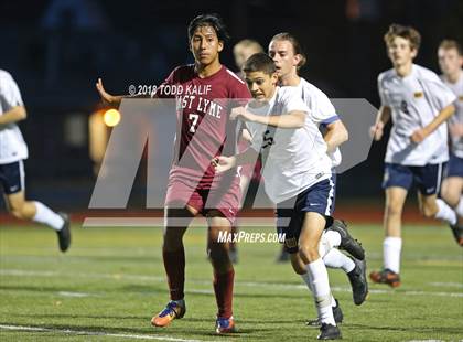 Thumbnail 3 in East Lyme vs Woodstock Academy (ECC Final) photogallery.