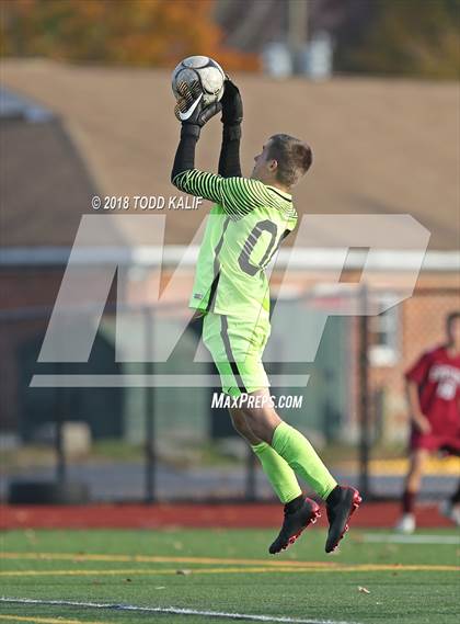 Thumbnail 3 in East Lyme vs Woodstock Academy (ECC Final) photogallery.