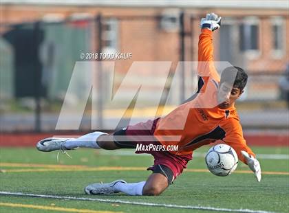 Thumbnail 2 in East Lyme vs Woodstock Academy (ECC Final) photogallery.