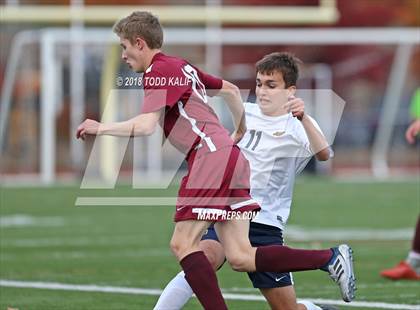 Thumbnail 2 in East Lyme vs Woodstock Academy (ECC Final) photogallery.