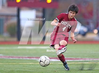 Thumbnail 1 in East Lyme vs Woodstock Academy (ECC Final) photogallery.