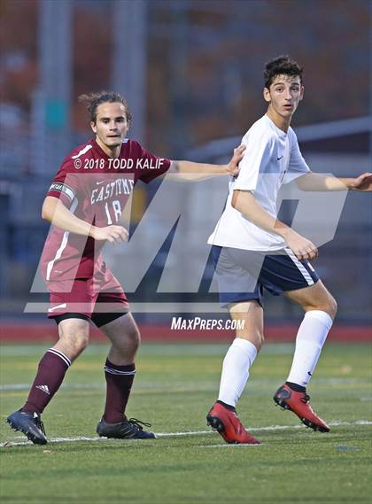 Thumbnail 3 in East Lyme vs Woodstock Academy (ECC Final) photogallery.