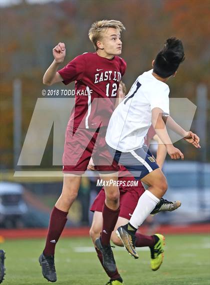 Thumbnail 1 in East Lyme vs Woodstock Academy (ECC Final) photogallery.