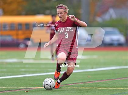 Thumbnail 2 in East Lyme vs Woodstock Academy (ECC Final) photogallery.