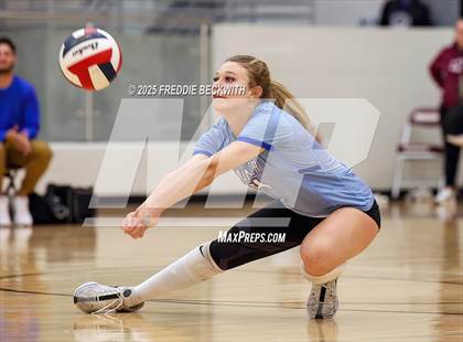 Thumbnail 2 in Gunter vs. Whitesboro (UIL 3A Volleyball Area Playoff) photogallery.