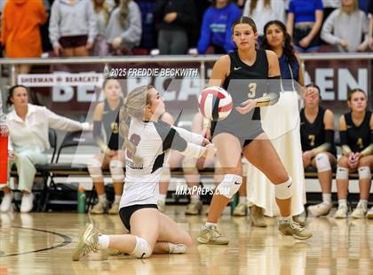 Thumbnail 2 in Gunter vs. Whitesboro (UIL 3A Volleyball Area Playoff) photogallery.