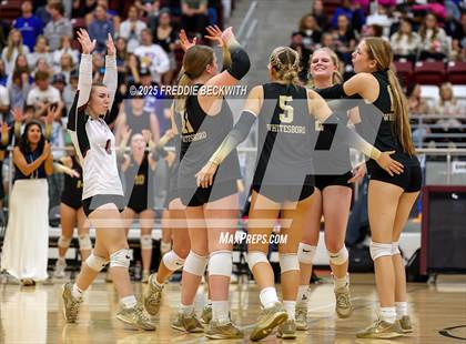 Thumbnail 2 in Gunter vs. Whitesboro (UIL 3A Volleyball Area Playoff) photogallery.