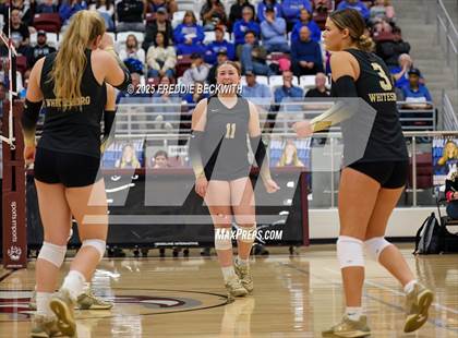 Thumbnail 1 in Gunter vs. Whitesboro (UIL 3A Volleyball Area Playoff) photogallery.