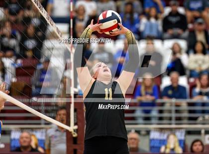 Thumbnail 2 in Gunter vs. Whitesboro (UIL 3A Volleyball Area Playoff) photogallery.