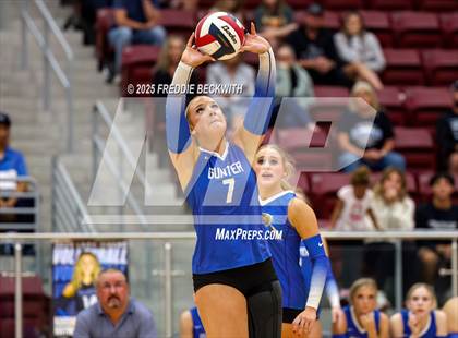 Thumbnail 2 in Gunter vs. Whitesboro (UIL 3A Volleyball Area Playoff) photogallery.