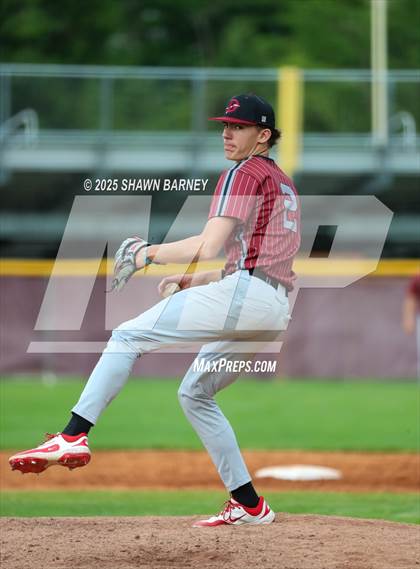 Thumbnail 2 in Danville vs. Brebeuf Jesuit Preparatory IHSAA Class 3A S25 Sectionals First Round photogallery.